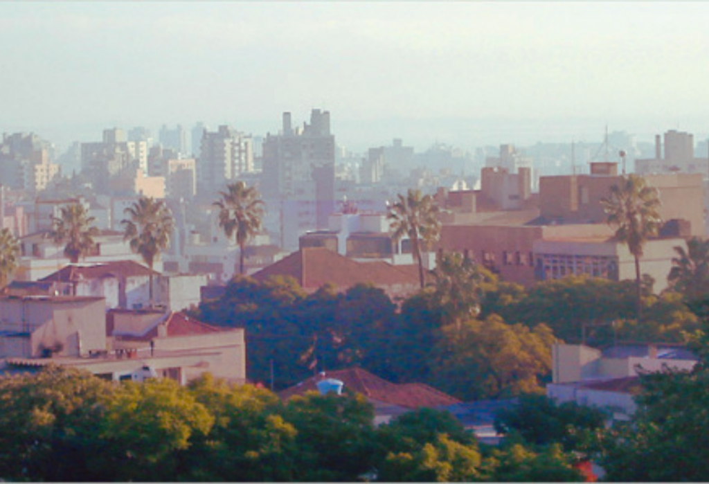 Vista do bairro Petrópolis - Porto Alegre