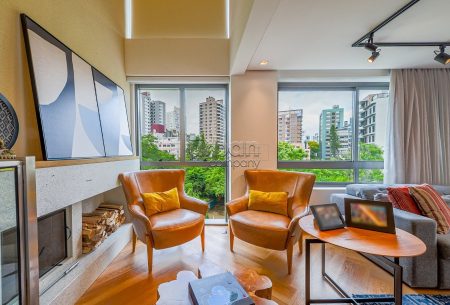 Apartamento Duplex com 107m², 2 quartos, 2 vagas, no bairro Petrópolis em Porto Alegre