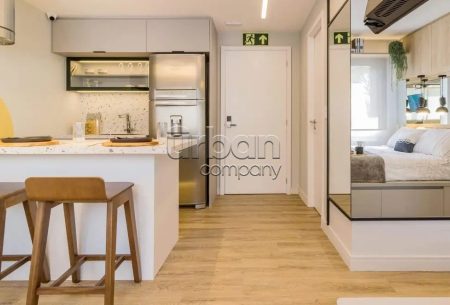 Loft com 29m², 1 quarto, 1 vaga, no bairro Jardim do Salso em Porto Alegre