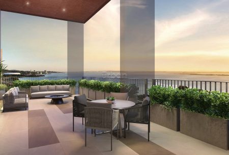 Loft com 18m², 1 quarto, 1 vaga, no bairro Praia de Belas em Porto Alegre