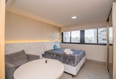 Loft com 25m², 1 quarto, 9 vagas, no bairro Rio Branco em Porto Alegre