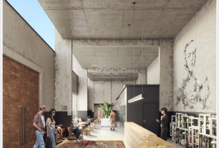 Loft com 21m², 1 quarto, 1 vaga, no bairro Floresta em Porto Alegre