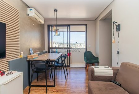 Apartamento com 46m², 1 quarto, 1 vaga, no bairro Petrópolis em Porto Alegre