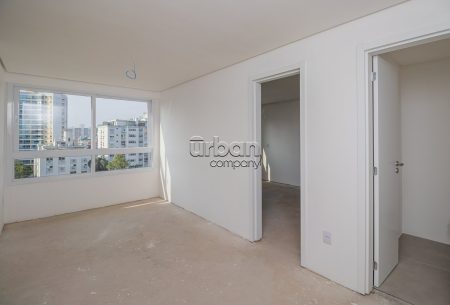 Apartamento com 43m², 1 quarto, 1 vaga, no bairro Menino Deus em Porto Alegre
