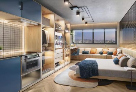 Loft com 28m², 1 quarto, no bairro Cidade Baixa em Porto Alegre