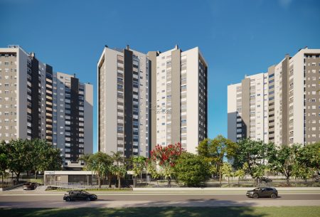 Apartamento com 56m², 2 quartos, 1 suíte, 1 vaga, no bairro Jardim Itu em Porto Alegre