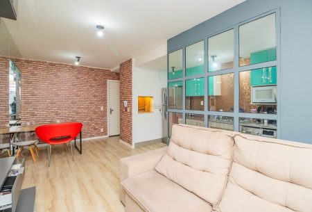 Apartamento com 56m², 2 quartos, 1 suíte, 1 vaga, no bairro Jardim Lindóia em Porto Alegre