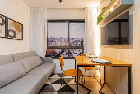 Loft com 32m², 1 quarto, no bairro Bom Fim em Porto Alegre