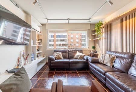 Apartamento com 115m², 3 quartos, 1 suíte, 1 vaga, no bairro Menino Deus em Porto Alegre