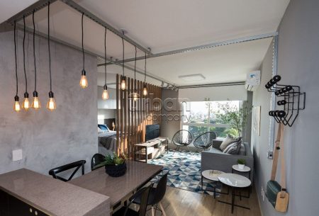 Apartamento com 45m², 1 quarto, 1 vaga, no bairro Petrópolis em Porto Alegre