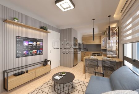 Apartamento com 34m², 1 quarto, no bairro Bom Fim em Porto Alegre