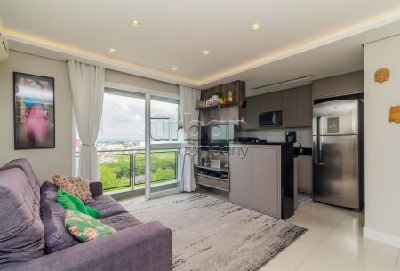 Apartamento com 64m², 2 quartos, 1 suíte, 2 vagas, no bairro Jardim Sabará em Porto Alegre