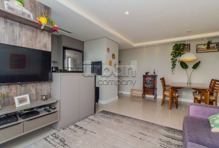Apartamento com 64m², 2 quartos, 1 suíte, 2 vagas, no bairro Jardim Sabará em Porto Alegre