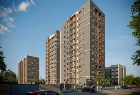 Apartamento com 45m², 2 quartos, 1 vaga, no bairro Igara em Canoas