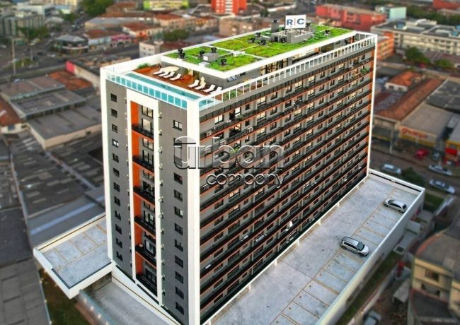 Apartamento com 40m², 1 quarto, 1 suíte, 1 vaga, no bairro Azenha em Porto Alegre
