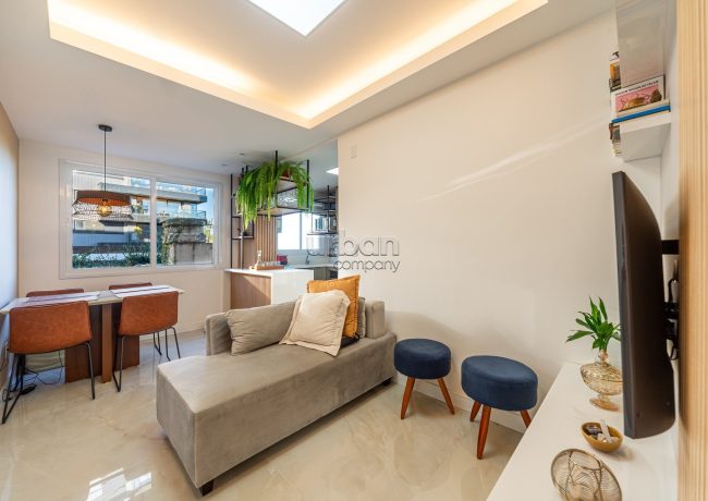 Apartamento com 35m², 1 quarto, 1 vaga, no bairro Rio Branco em Porto Alegre