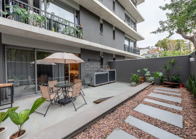Apartamento Garden com 93m², 2 quartos, 1 suíte, 1 vaga, no bairro Petrópolis em Porto Alegre