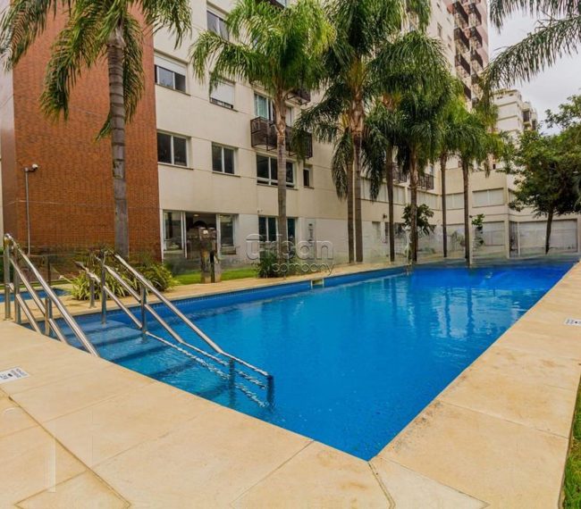 Apartamento com 55m², 2 quartos, 1 suíte, 1 vaga, no bairro Menino Deus em Porto Alegre