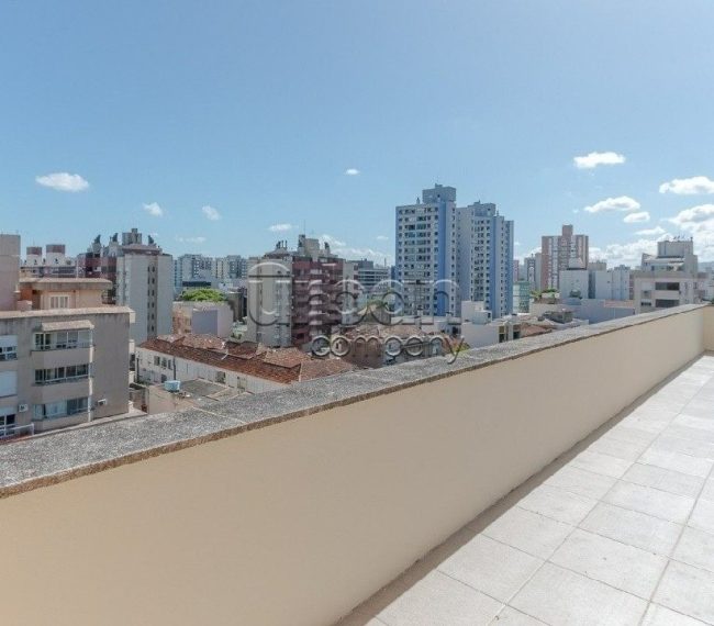 Cobertura com 151m², 2 quartos, 1 suíte, 1 vaga, no bairro Menino Deus em Porto Alegre