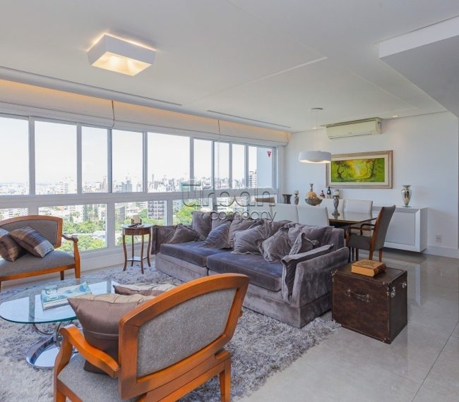Apartamento com 126m², 3 quartos, 3 suítes, 3 vagas, no bairro Petrópolis em Porto Alegre