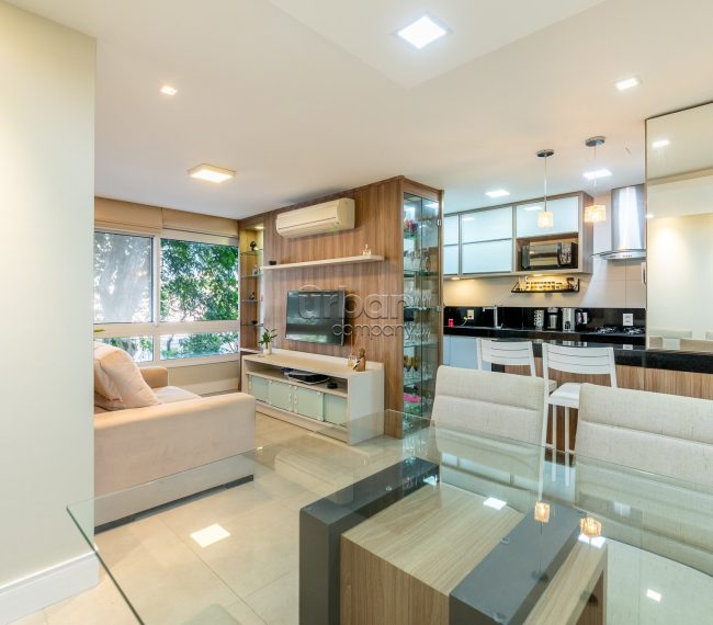 Apartamento com 64m², 2 quartos, 1 suíte, 2 vagas, no bairro Jardim Botânico em Porto Alegre