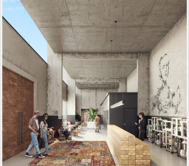 Loft com 21m², 1 quarto, no bairro Floresta em Porto Alegre