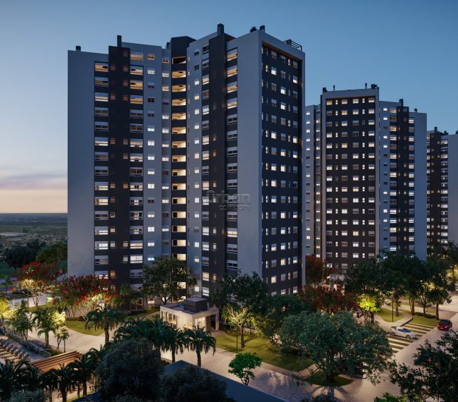 Apartamento Garden com 87m², 2 quartos, 1 suíte, 1 vaga, no bairro Jardim Itu em Porto Alegre