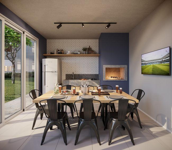 Apartamento Garden com 87m², 2 quartos, 1 suíte, 1 vaga, no bairro Jardim Itu em Porto Alegre