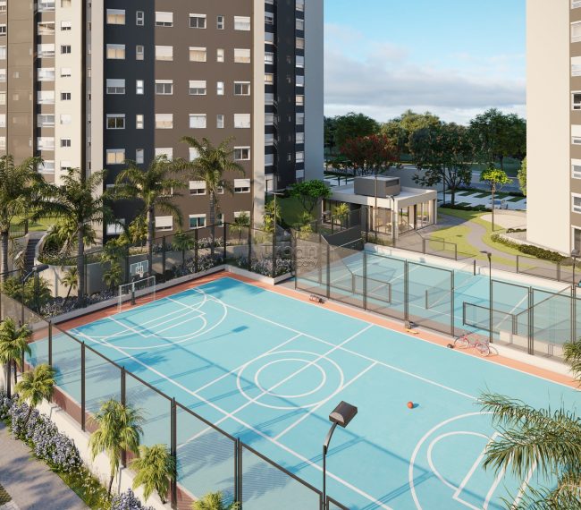 Apartamento Garden com 87m², 2 quartos, 1 suíte, 1 vaga, no bairro Jardim Itu em Porto Alegre