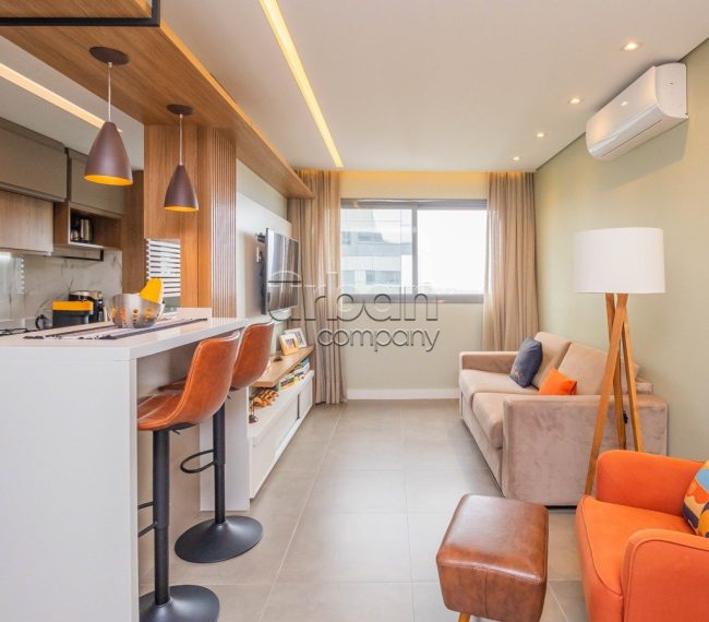Apartamento com 56m², 1 quarto, 1 suíte, 1 vaga, no bairro Chácara Das Pedras em Porto Alegre
