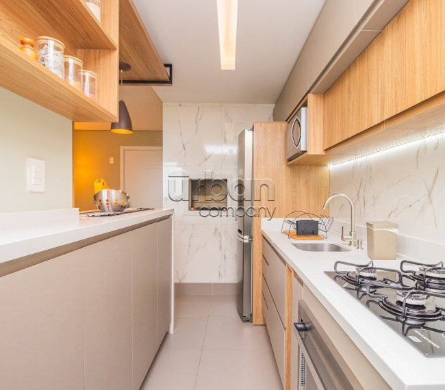 Apartamento com 56m², 1 quarto, 1 suíte, 1 vaga, no bairro Chácara Das Pedras em Porto Alegre