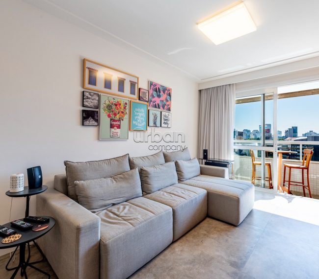 Apartamento com 62m², 1 quarto, 1 suíte, 2 vagas, no bairro Rio Branco em Porto Alegre