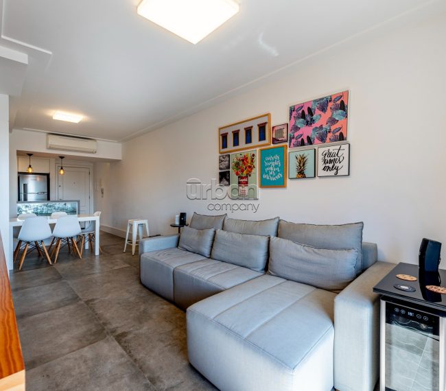 Apartamento com 62m², 1 quarto, 1 suíte, 2 vagas, no bairro Rio Branco em Porto Alegre