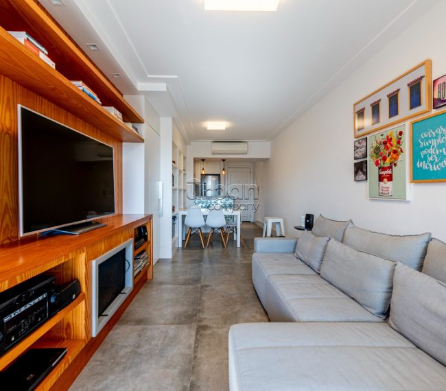 Apartamento com 62m², 1 quarto, 1 suíte, 2 vagas, no bairro Rio Branco em Porto Alegre
