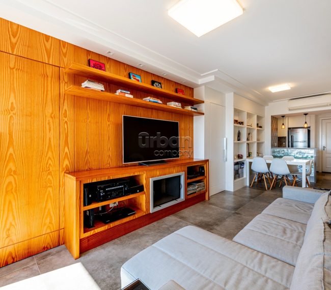 Apartamento com 62m², 1 quarto, 1 suíte, 2 vagas, no bairro Rio Branco em Porto Alegre