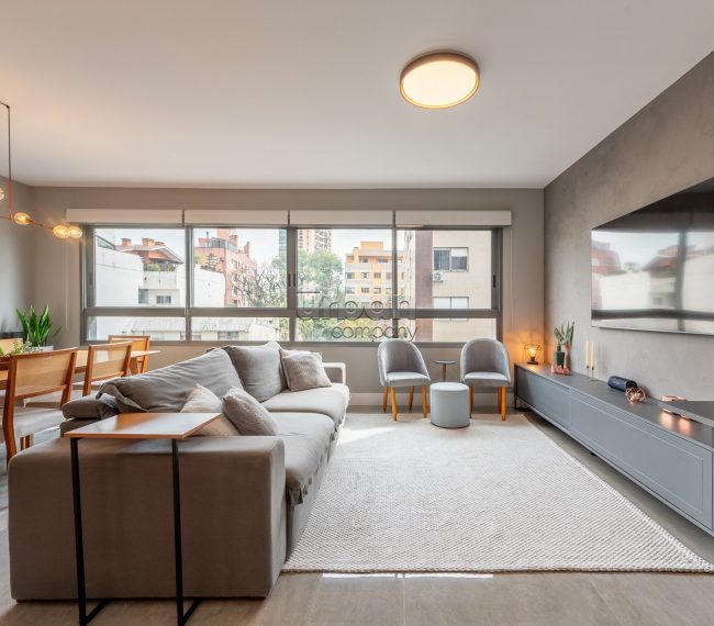 Apartamento com 98m², 3 quartos, 2 suítes, 2 vagas, no bairro Petrópolis em Porto Alegre