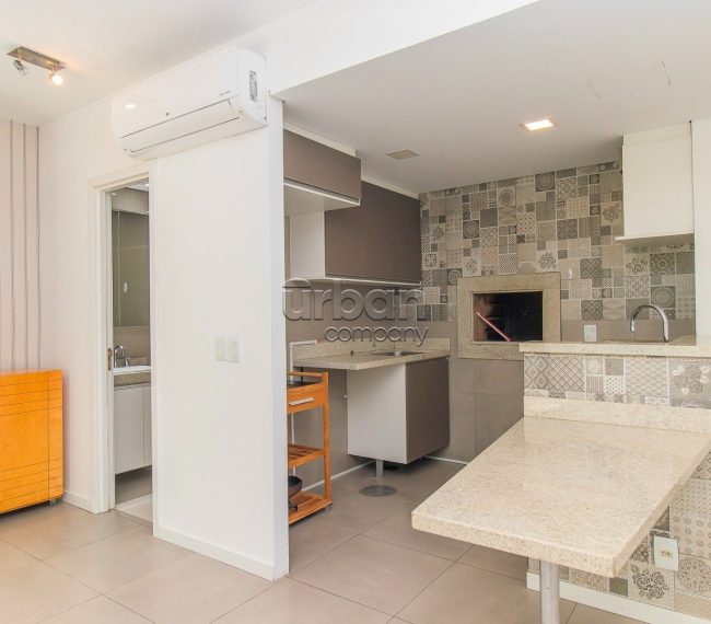 Apartamento com 50m², 1 quarto, 1 vaga, no bairro Petrópolis em Porto Alegre