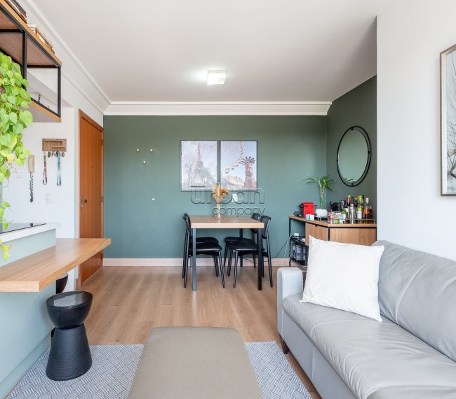 Apartamento com 55m², 2 quartos, 1 vaga, no bairro Partenon em Porto Alegre