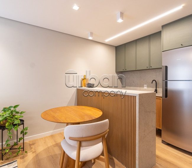 Apartamento Garden com 56m², 1 quarto, no bairro Independência em Porto Alegre