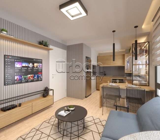 Apartamento com 66m², 2 quartos, 1 suíte, 1 vaga, no bairro Bom Fim em Porto Alegre