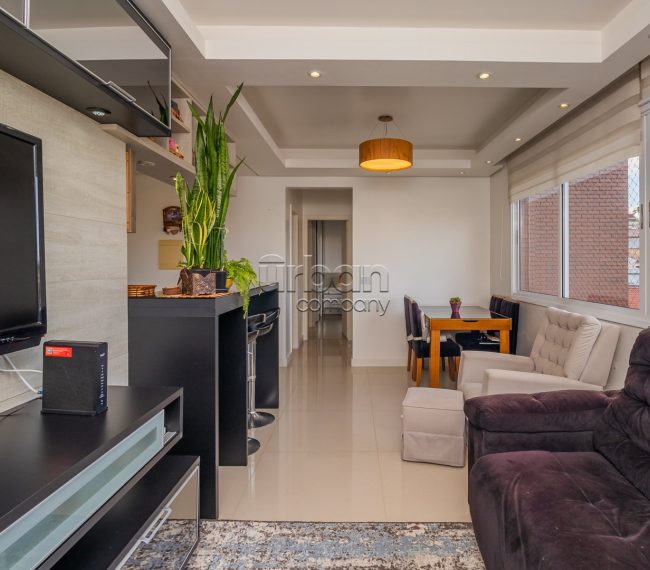 Apartamento com 67m², 2 quartos, 1 suíte, 2 vagas, no bairro Jardim Botânico em Porto Alegre