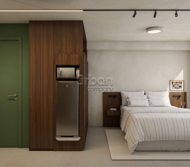 Loft com 27m², 1 quarto, no bairro Rio Branco em Porto Alegre