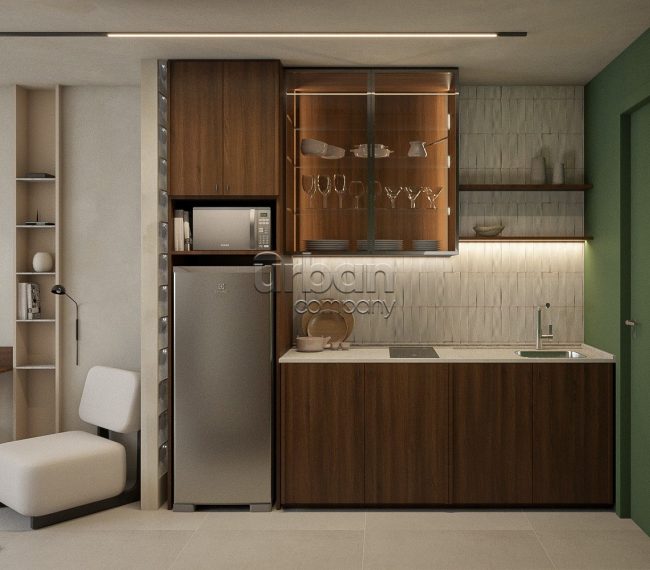 Loft com 27m², 1 quarto, no bairro Rio Branco em Porto Alegre