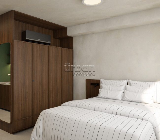 Loft com 27m², 1 quarto, no bairro Rio Branco em Porto Alegre
