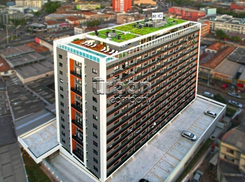 Apartamento com 40m², 1 quarto, 1 suíte, 1 vaga, no bairro Azenha em Porto Alegre