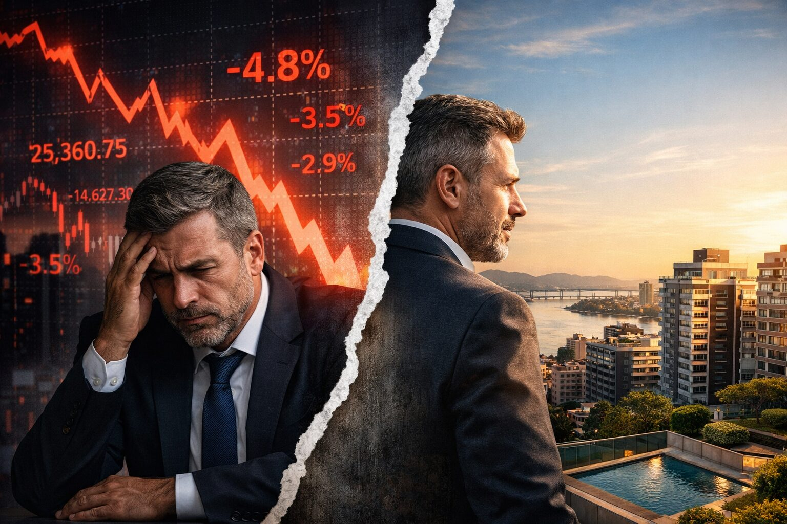 Imagem do post: Cansado da volatilidade da bolsa? Descubra por que investir em imóveis para renda passiva em Porto Alegre é uma alternativa segura