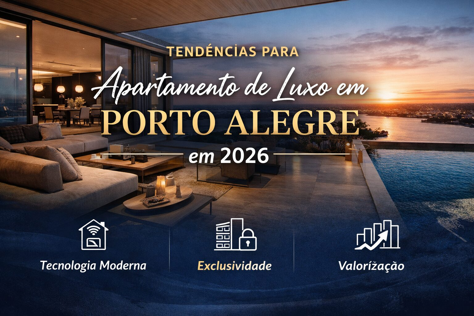 Imagem do post: Tendências para apartamento de luxo em Porto Alegre em 2026